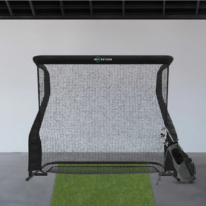 The Net Return Pro Series Golf Package | Choose Your Net & Turf Size | Complete Home Golf Setup