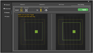 VTrack Golf Simulator Launch Monitor - Overhead