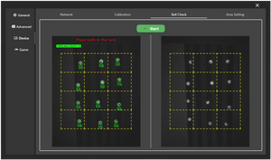 VTrack Golf Simulator Launch Monitor - Overhead