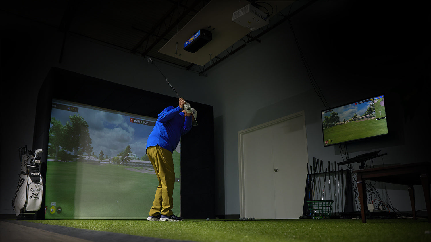 ES Eagle Sim – Overhead Golf Launch Monitor - Ernest Sports