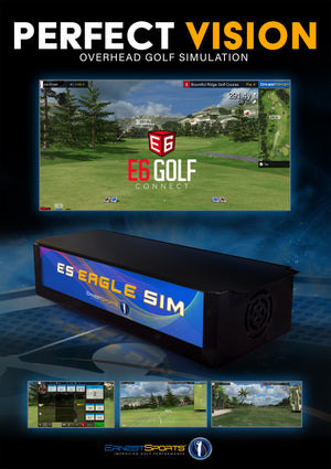 ES Eagle Sim – Overhead Golf Launch Monitor - Ernest Sports