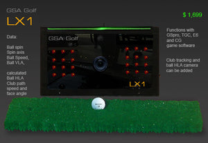 GSA Golf VIsTrak LX1 Launch Monitor