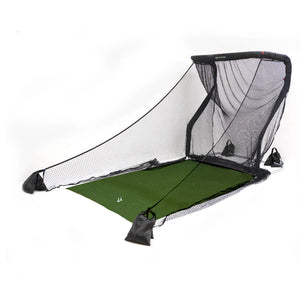 The Net Return Home & Mini Golf Package | Complete Practice Setup with Side Barriers & Turf Choice