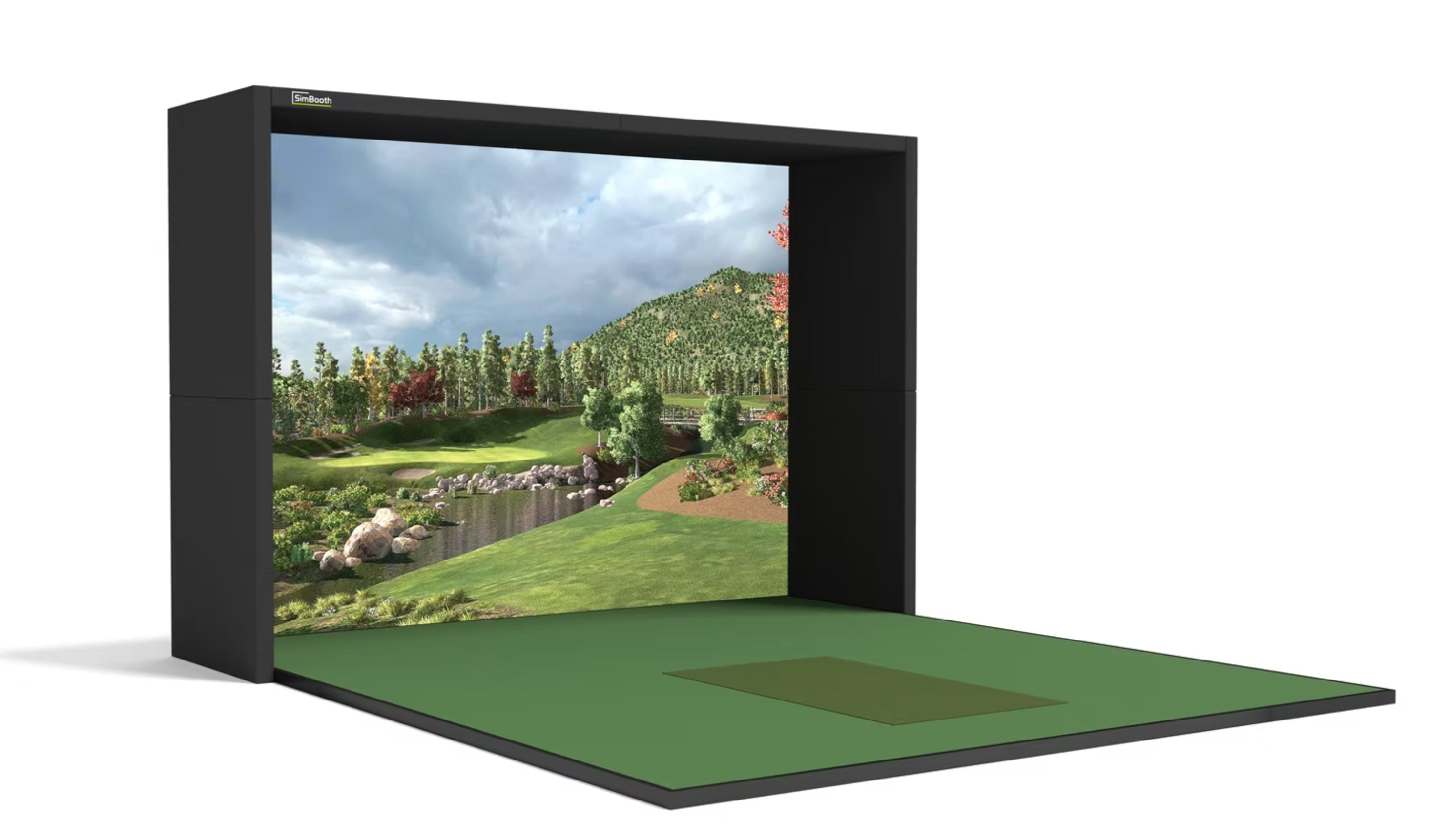 SimBooth 1 Golf Simulator Enclosure