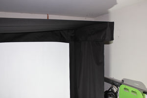 Retractable Golf Simulator Hybrid Enclosure - The SportScreen VANISH LITE