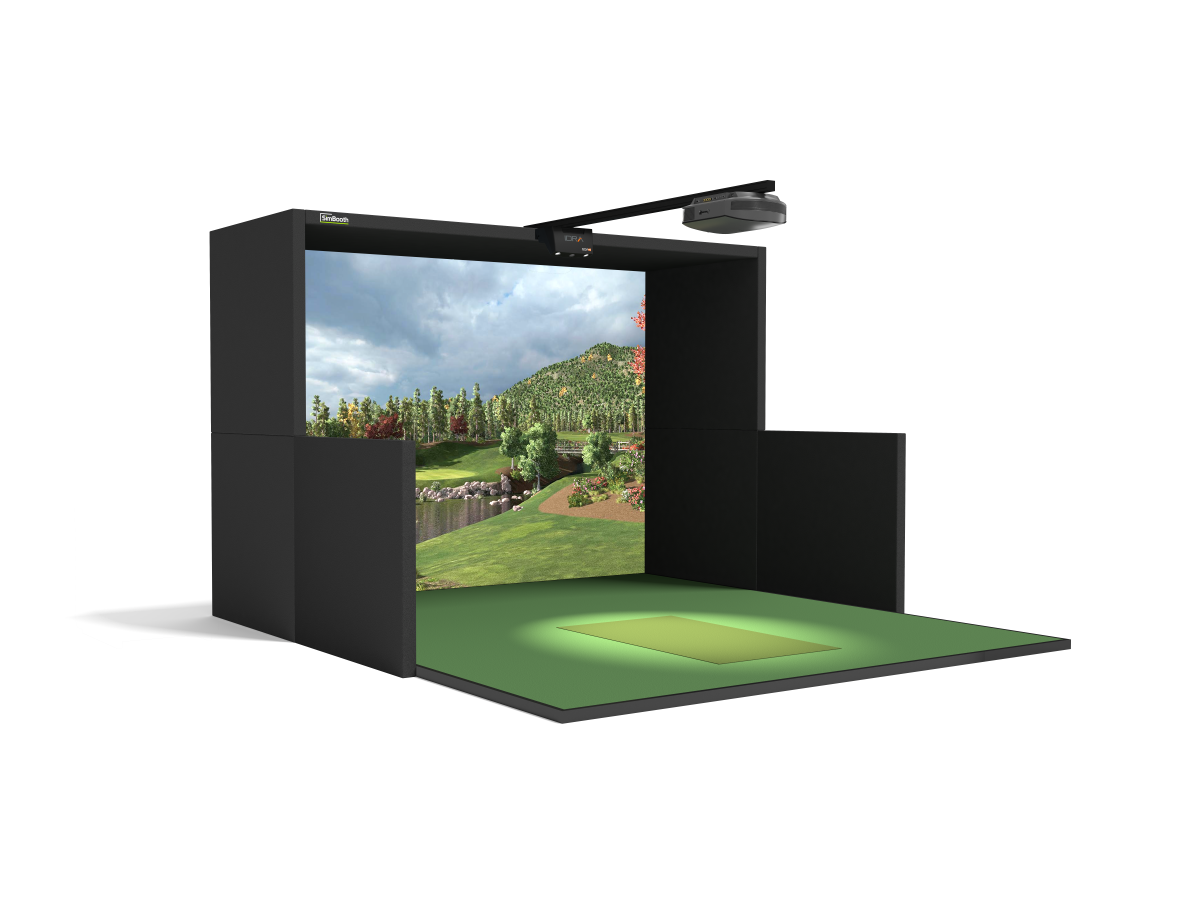 SimBooth 1 Kit: Complete All-In-One Golf Simulator Bundle