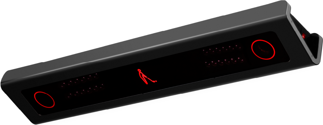 VTrack Golf Simulator Launch Monitor - Overhead