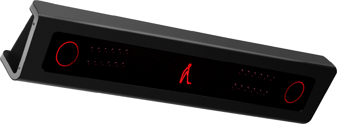 VTrack Golf Simulator Launch Monitor - Overhead