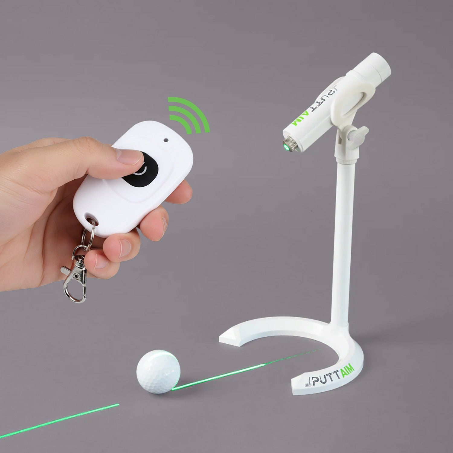 PuttAIM Pro – Tour-Level Laser Putting Trainer with Remote