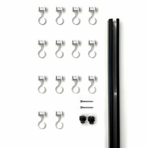 Carl’s Place Golf Simulator Curtain + Ceiling Mount Hardware Kit