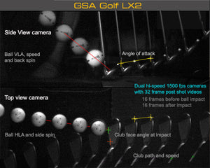 GSA Golf VisTrak LX2 Launch Monitor