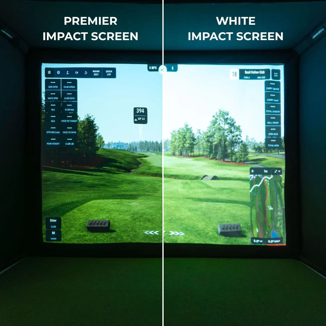 SIGPRO Premier Golf Simulator Impact Screen