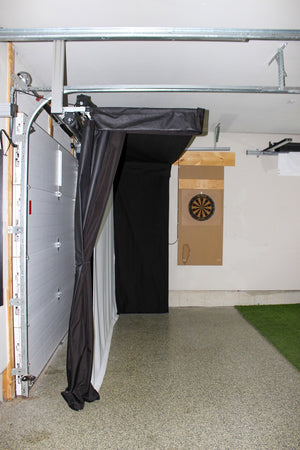 Retractable Golf Simulator Hybrid Enclosure - The SportScreen VANISH LITE