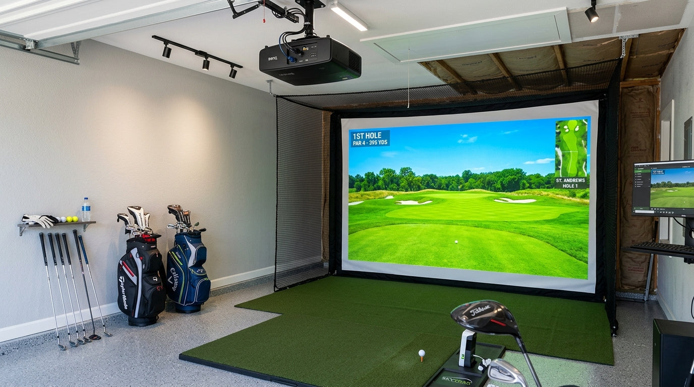 BenQ Ak700ST 4K Golf Simulator Projector Review