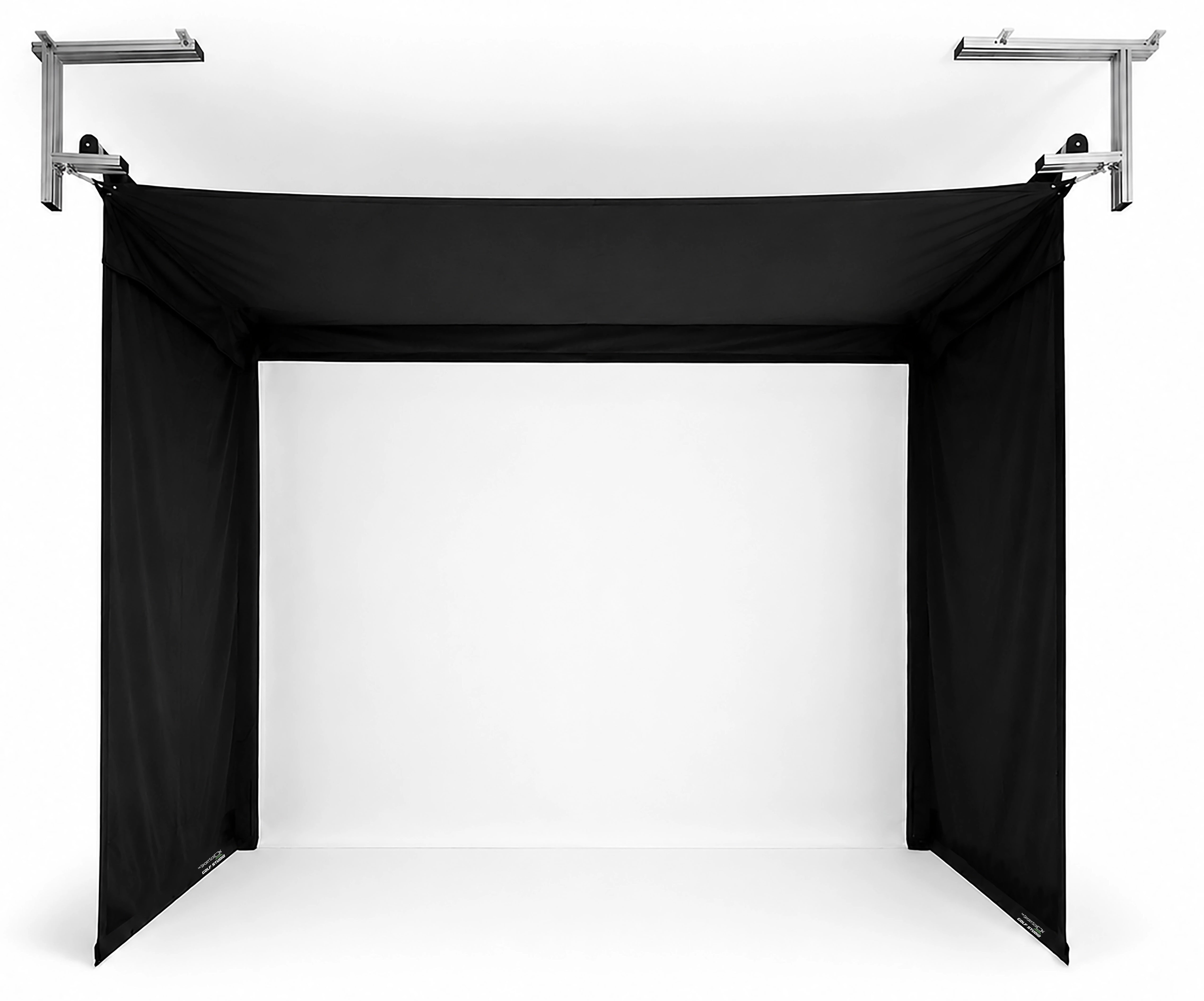 Retractable Golf Simulator Enclosure - The SportScreen VANISH Series
