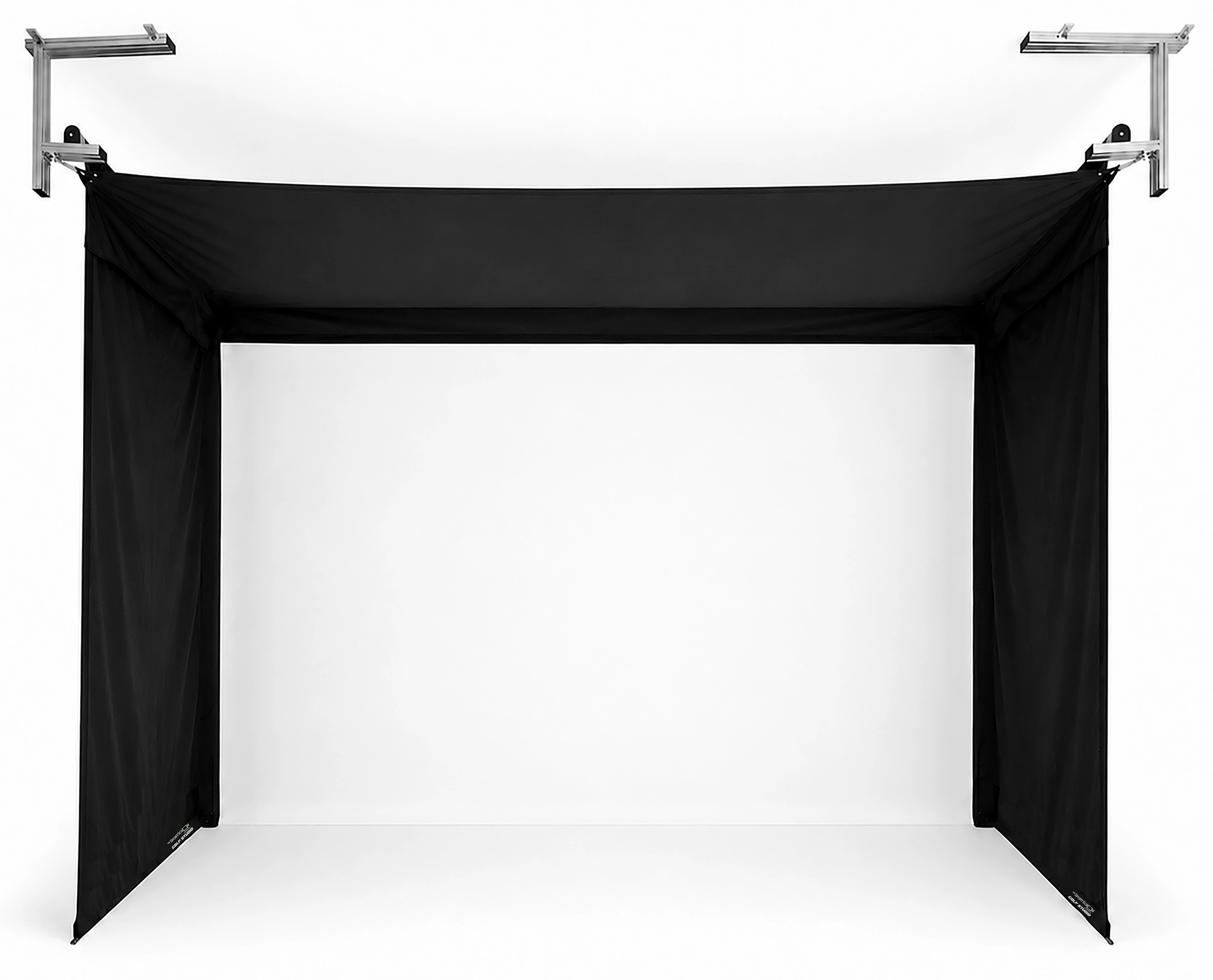 Retractable Golf Simulator Enclosure - The SportScreen VANISH Series