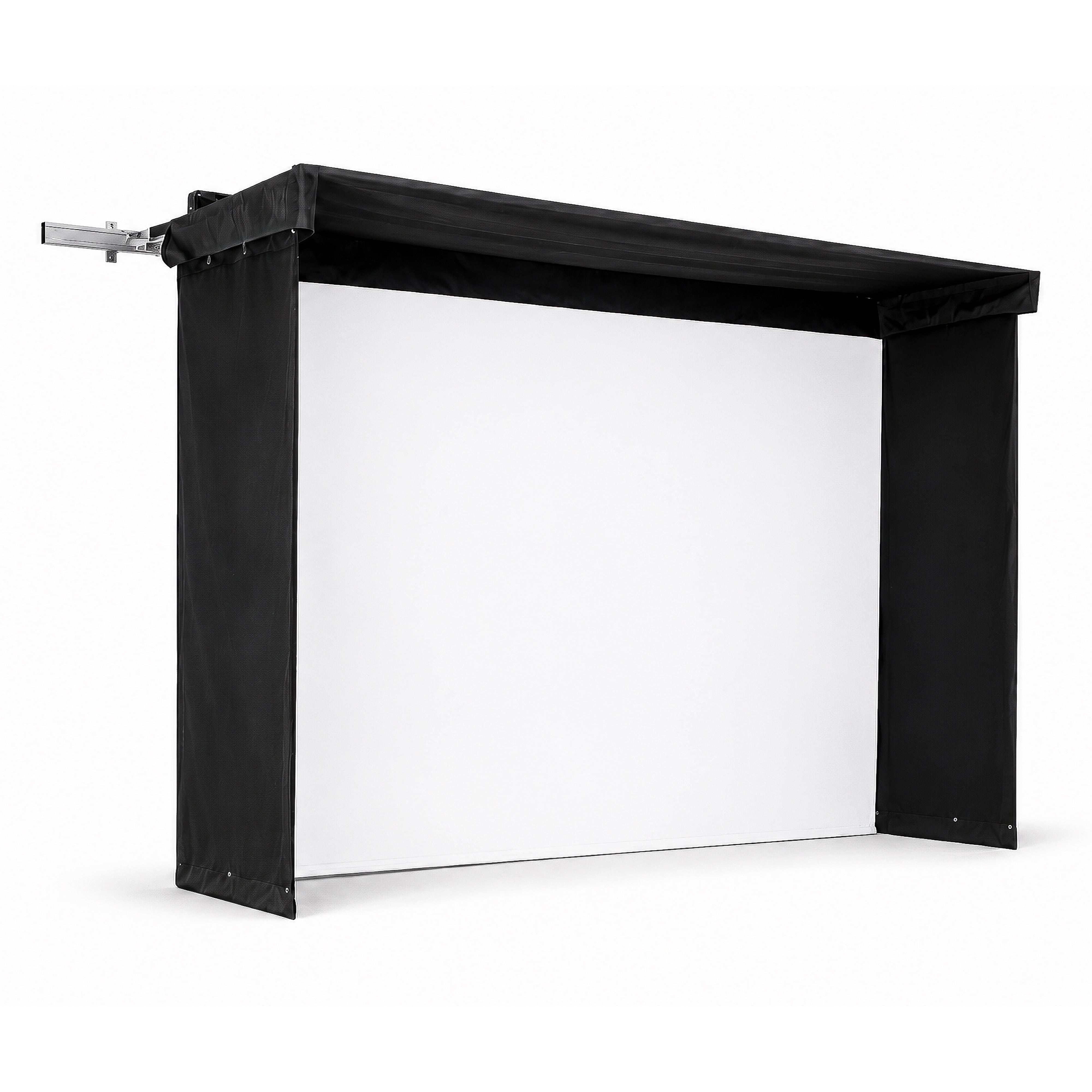 Retractable Golf Simulator Hybrid Enclosure - The SportScreen VANISH LITE