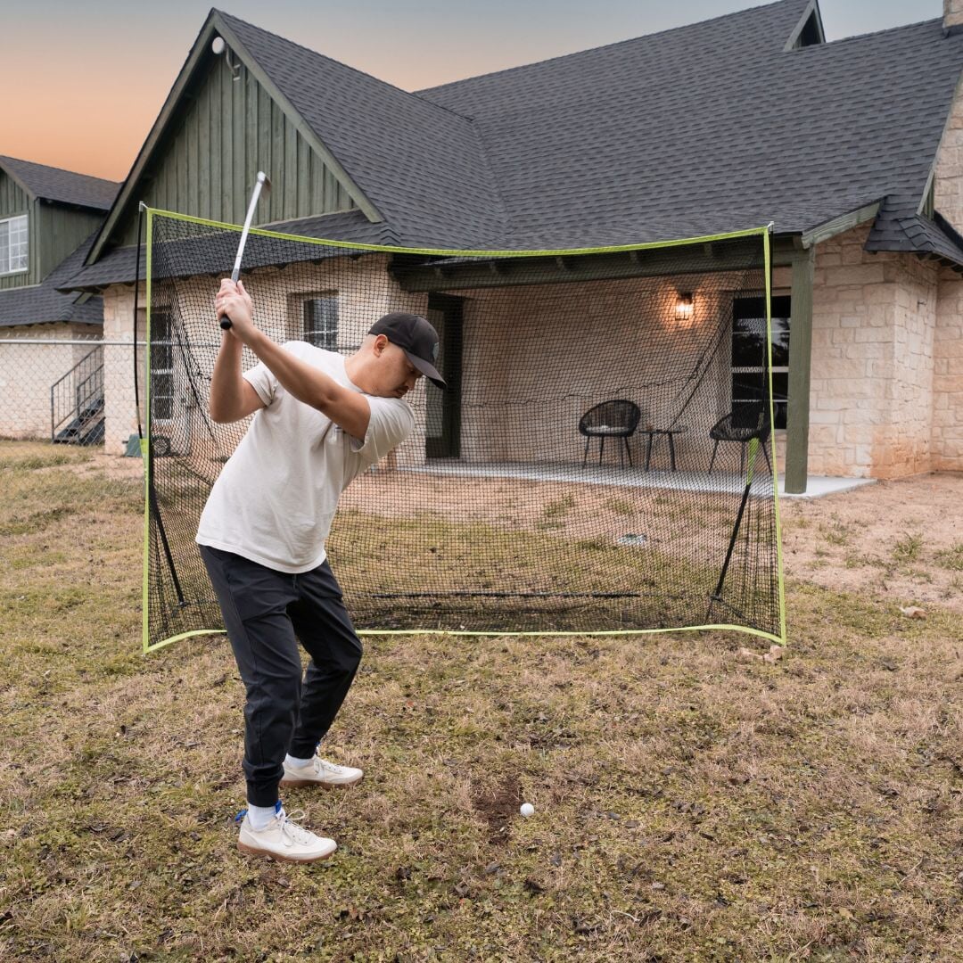 SIGPRO 10' x 7' Rectangle Golf Hitting Net