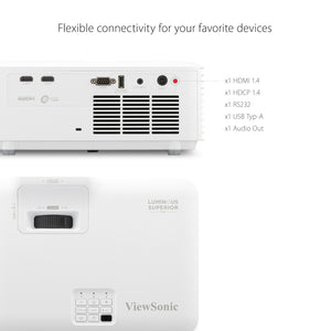 ViewSonic LS740W - Laser WXGA Projector - 5000 Lumens