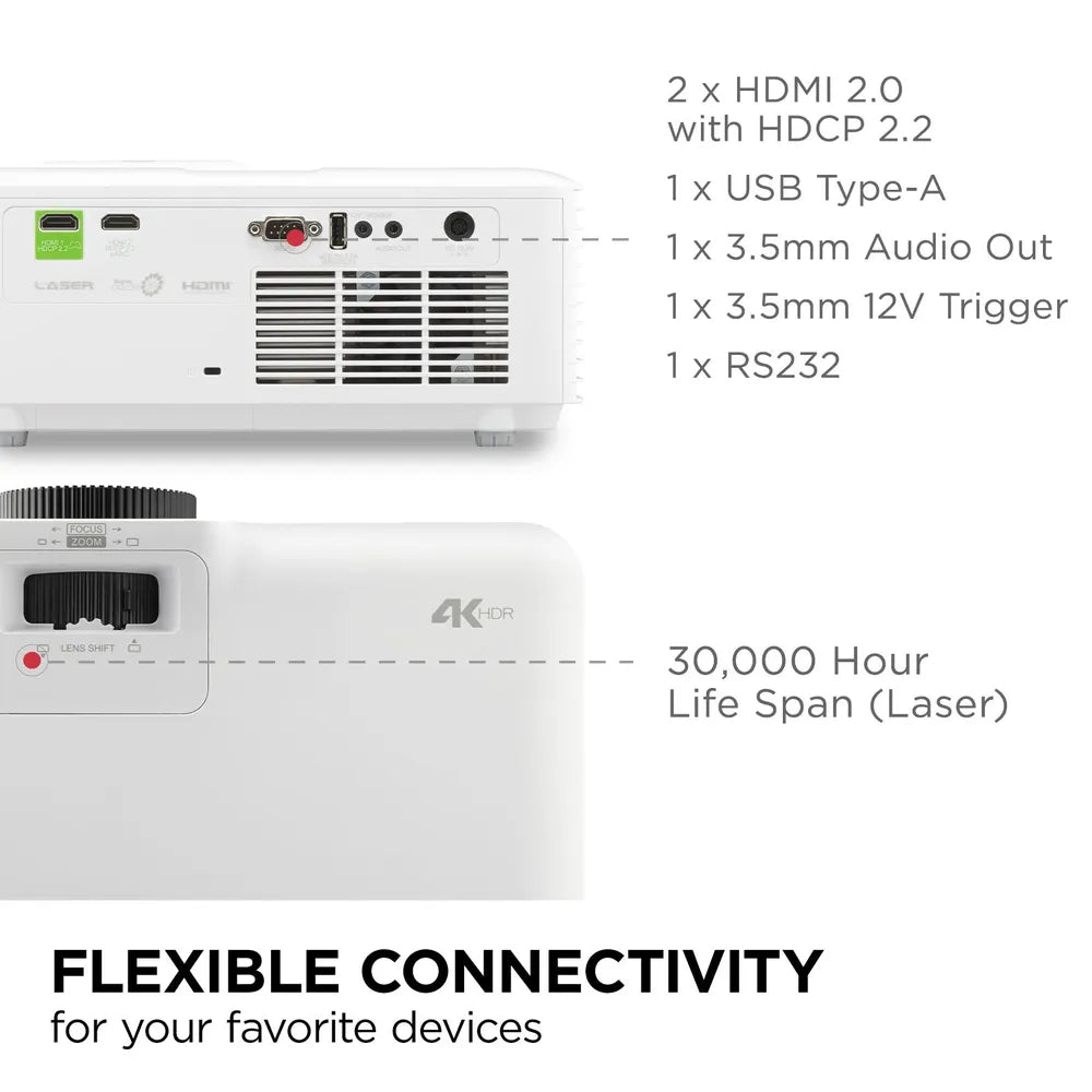 ViewSonic LX700-4K Golf Simulator Projector
