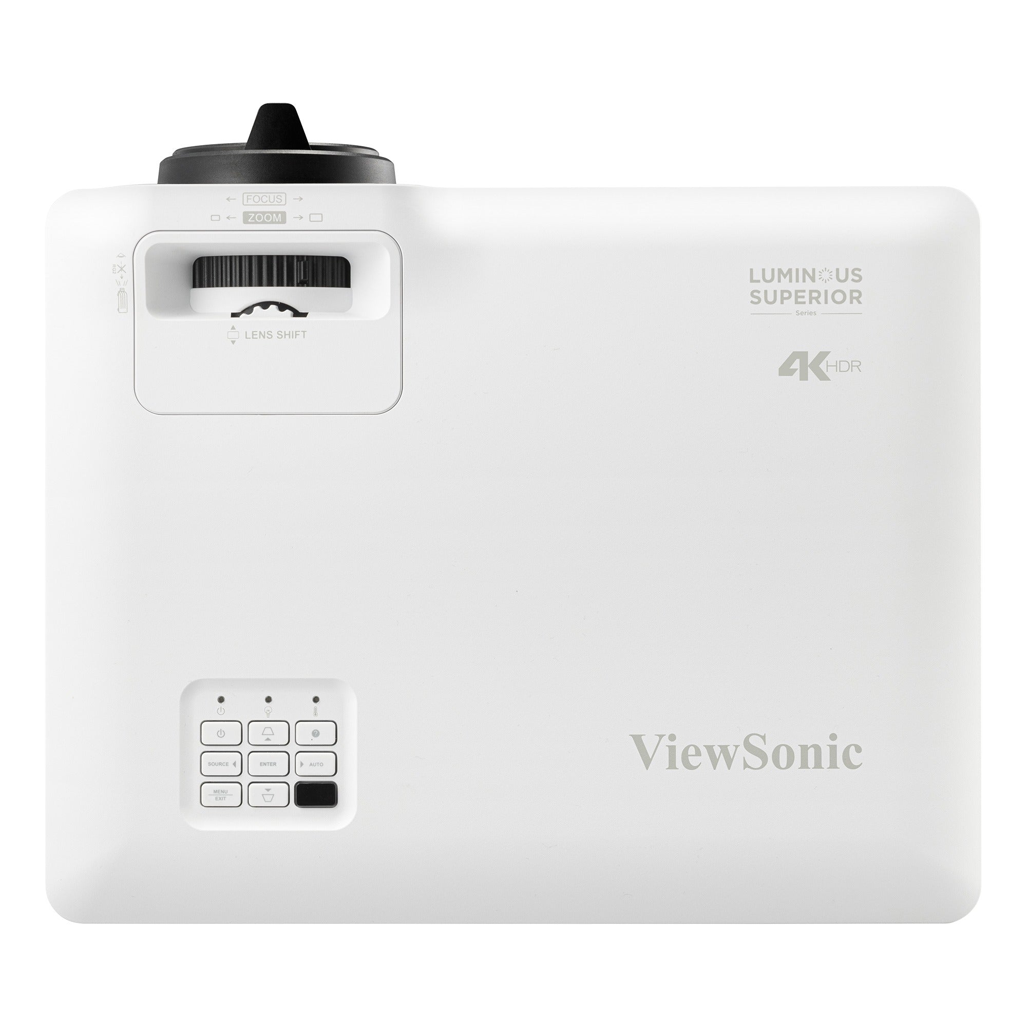 Viewsonic LS901 4k golf simulator projector top view