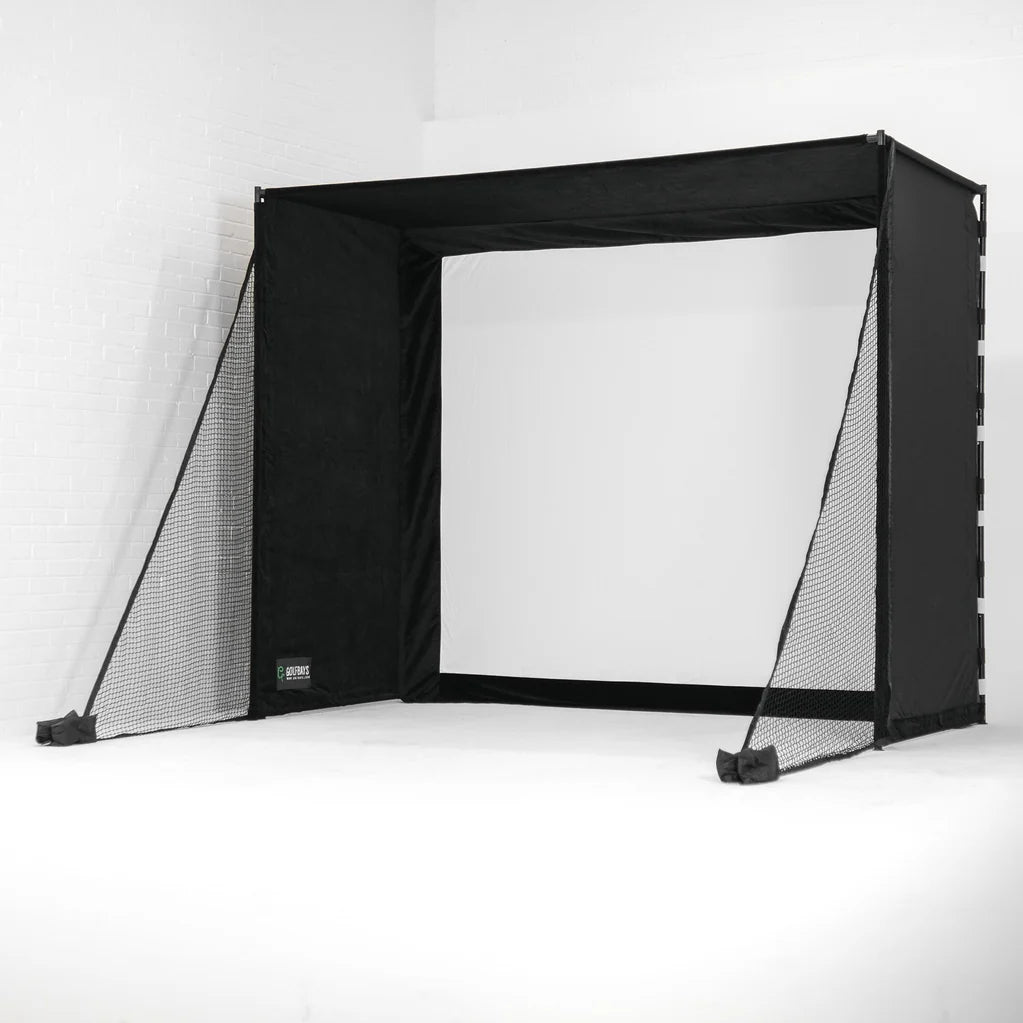 Side Barrier Protection for SimBox Golf Simulator Enclosure - GolfBays