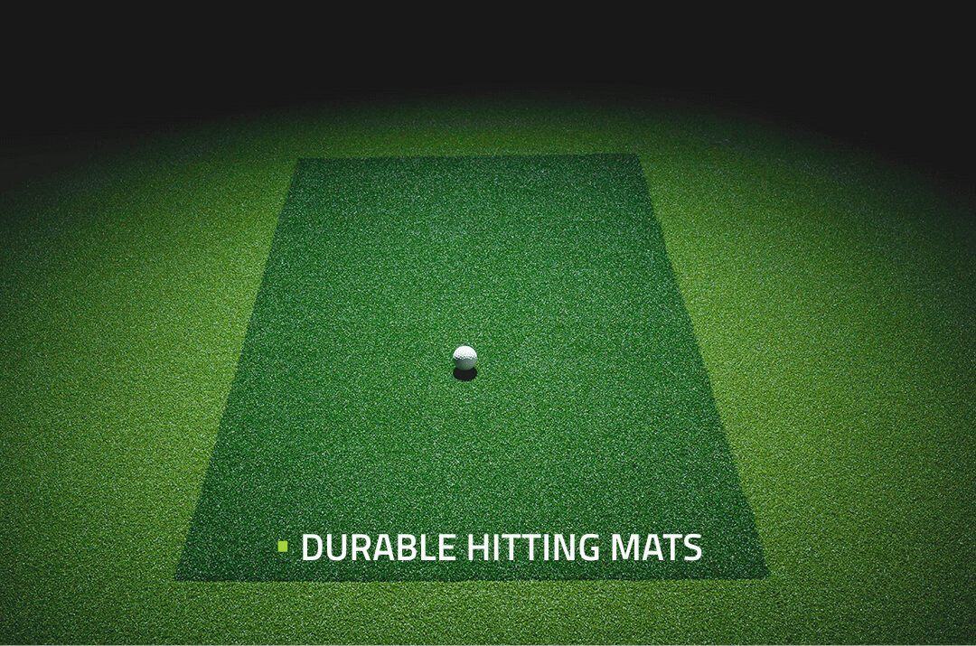 Durable golf hitting mat