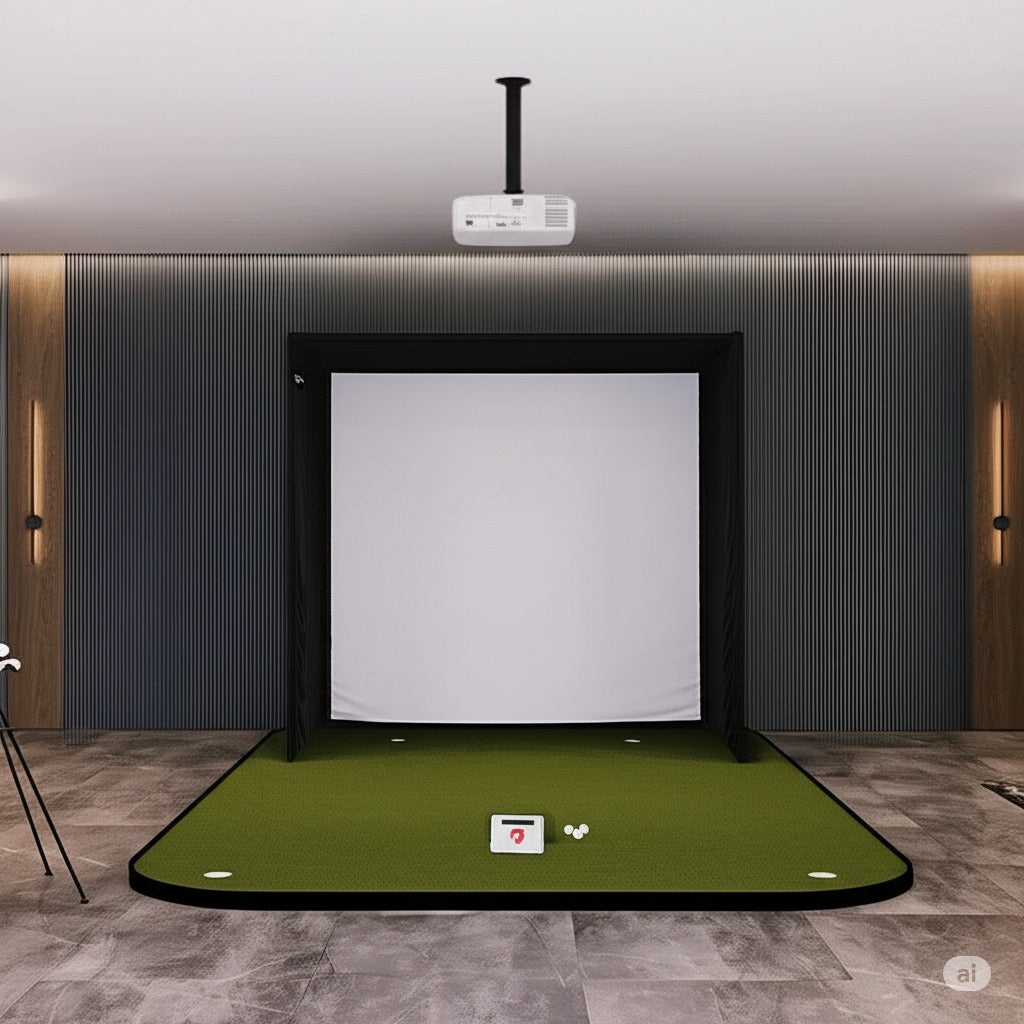 FlightScope Mevo+ Golf Simulator Package With SIGPRO Enclosure
