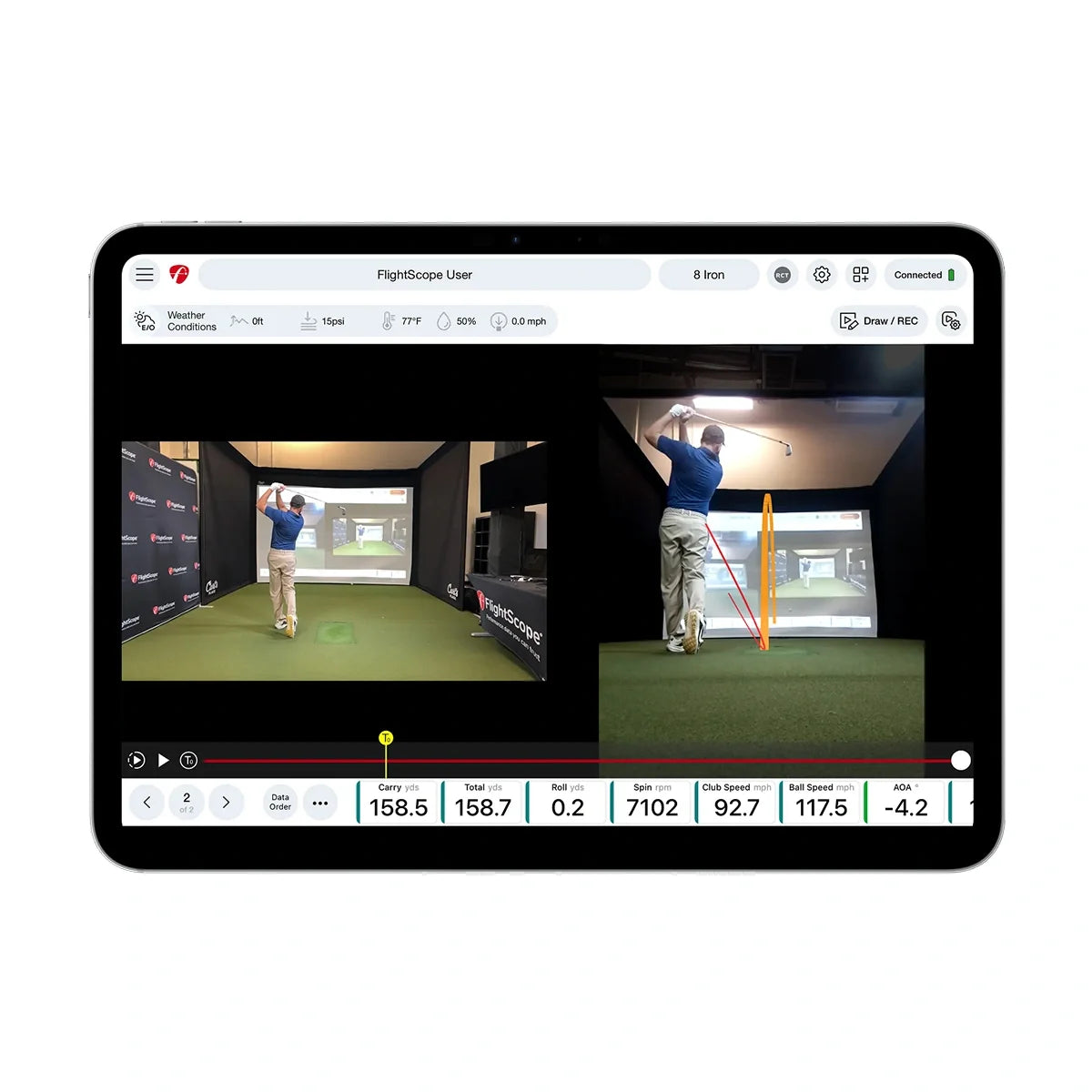 FlightScope Pro Package Golf Simulator Software
