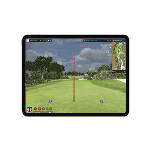 Flightscope launch monitor with E6 connect