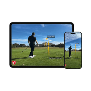 FlightScope mevo plus with monitor tracer