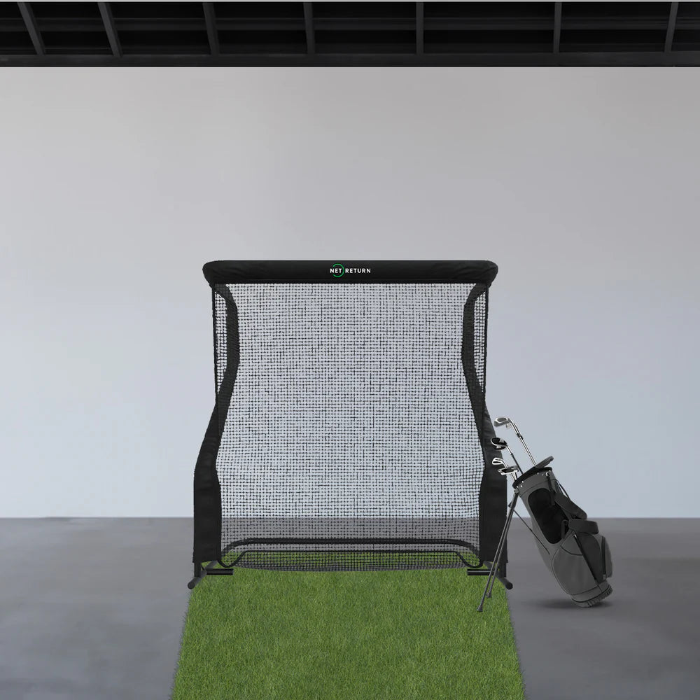 The Net Return Home, Mini & Junior Golf Hitting Nets (V2) | Auto Ball Return | Compact & Versatile