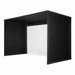 Carl's Place Pro Golf Simulator Enclosure Kit With impact Screen