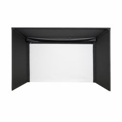Carl's Place Pro Golf Simulator Enclosure Kit With impact Screen