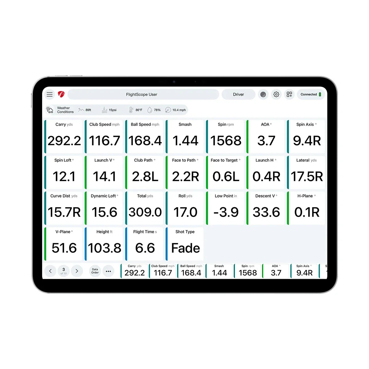 FlightScope Pro Package Golf Simulator Software