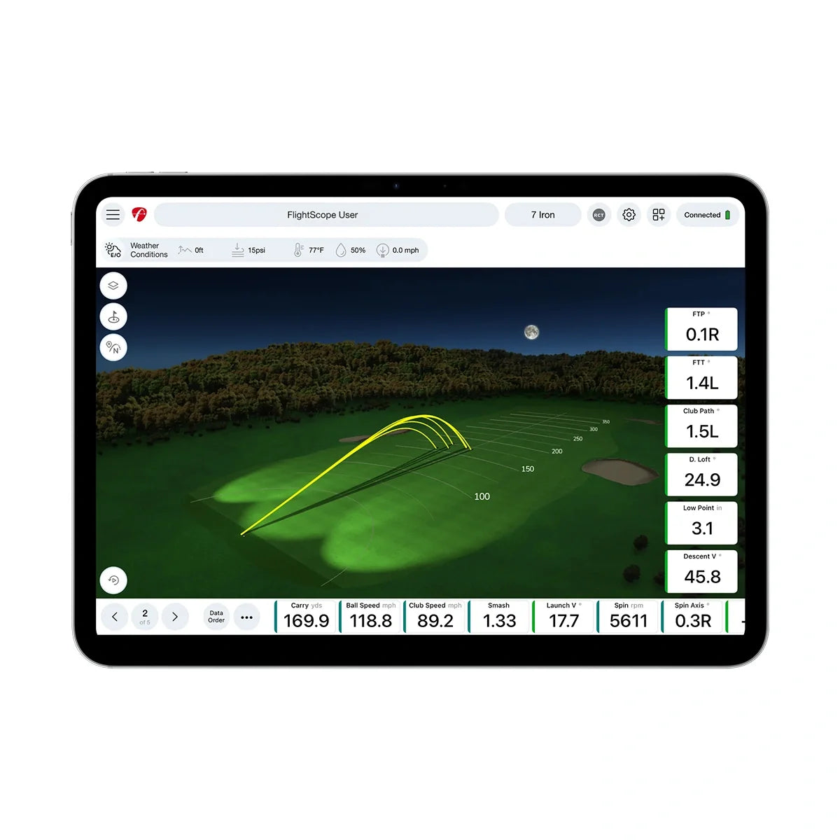 FlightScope Pro Package Golf Simulator Software
