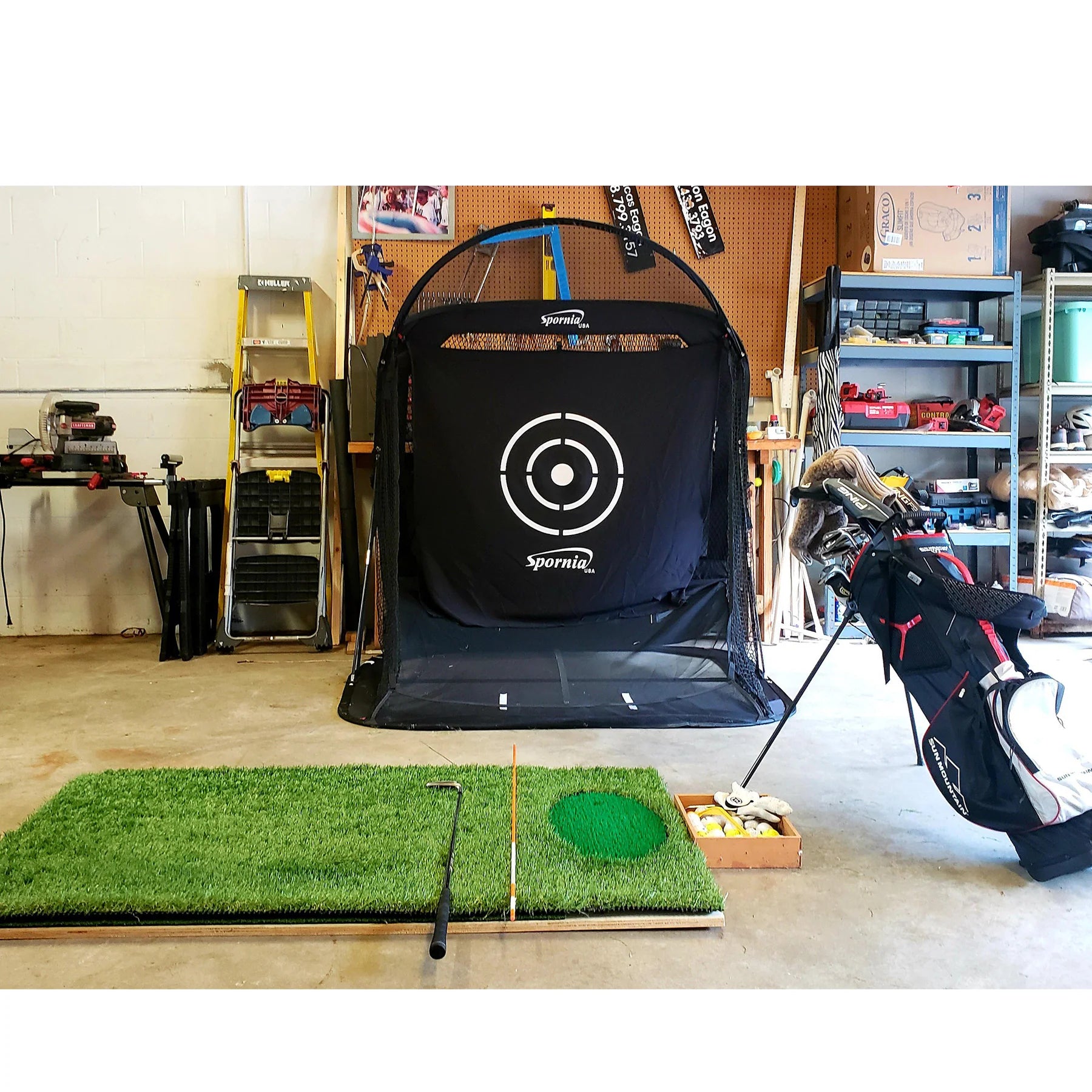 Spornia Portable Golf Hitting Net - Indoor & Outdoor