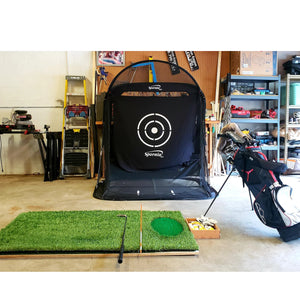 Spornia Portable Golf Hitting Net - Indoor & Outdoor
