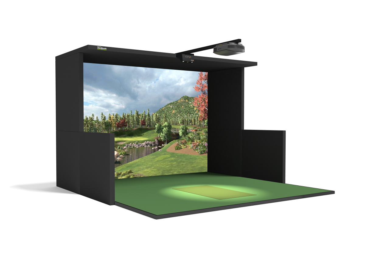 SimBooth 2 Kit: The Ultimate Large-Screen Golf Simulator Bundle