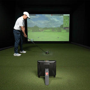 Indoor flightscope x3c launch monitor