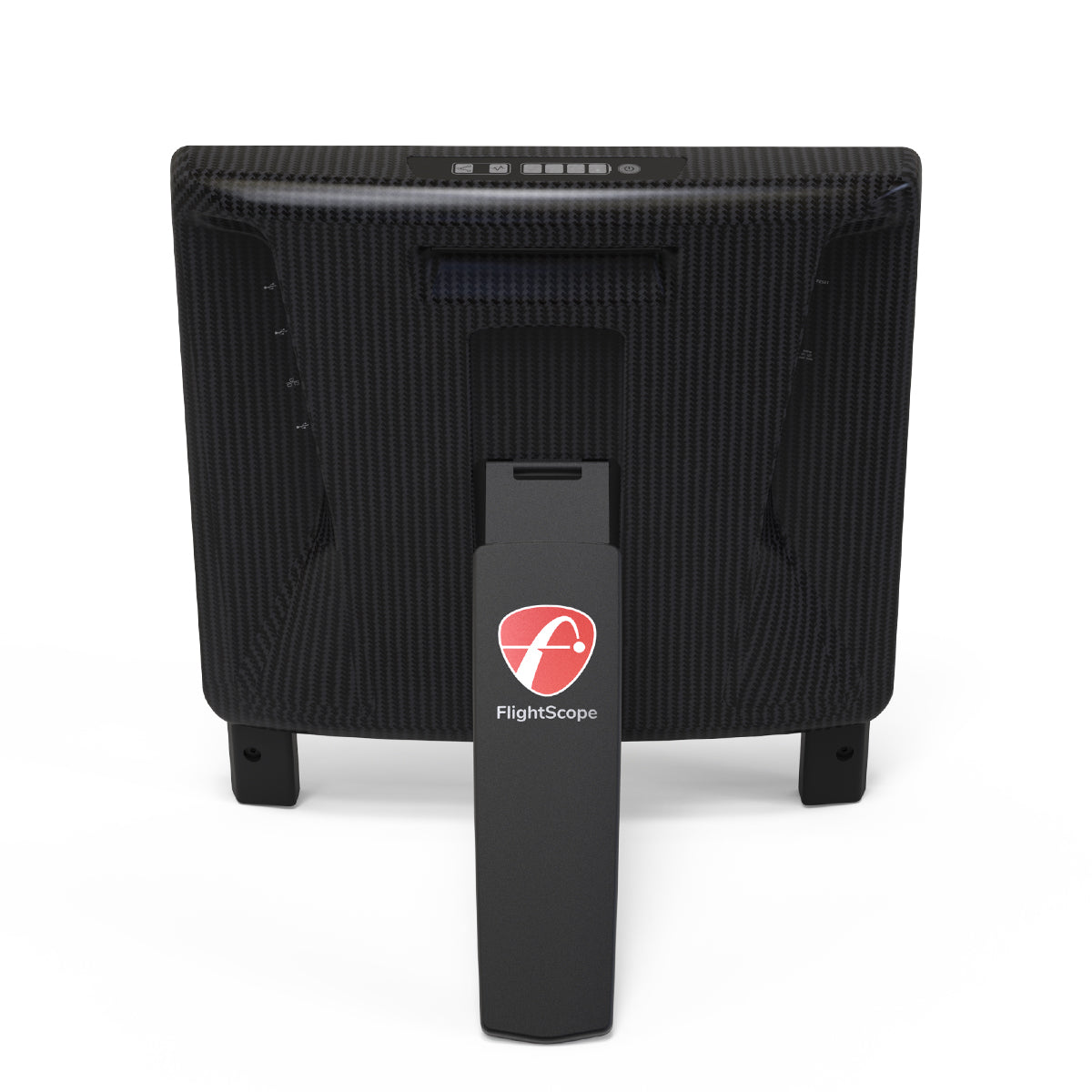 Flightscope x3c carbon launch monitor back side