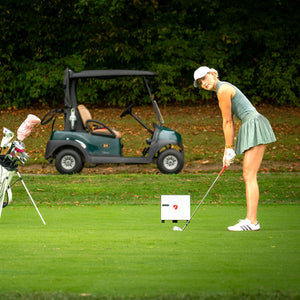 Outdoor launch monitor flightscope x3c
