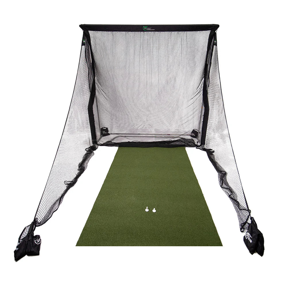 The Net Return Pro Series Golf Package | Choose Your Net & Turf Size | Complete Home Golf Setup