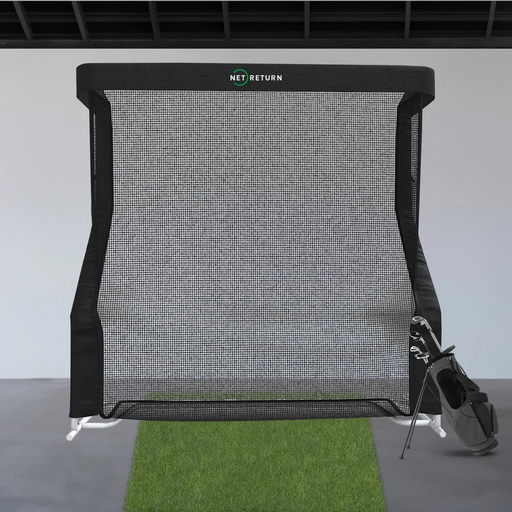 The Net Return Pro Series Golf Package | Choose Your Net & Turf Size | Complete Home Golf Setup