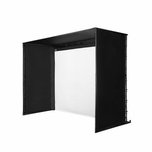 Carl's Place DIY Golf Sim Enclosure with Impact Screen