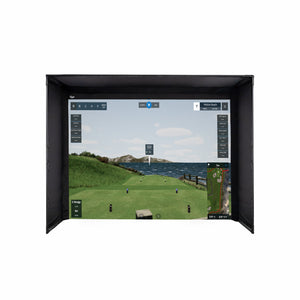 Carl's Place DIY Golf Sim Enclosure with Impact Screen