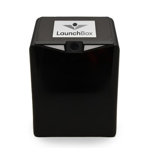 TruGolf LaunchBox portable golf launch monitor front side