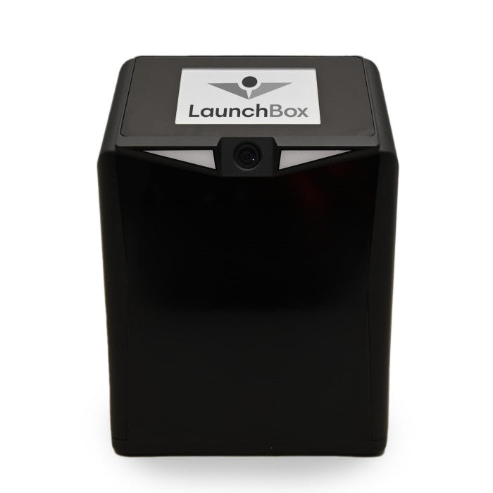 TruGolf LaunchBox portable golf launch monitor front side