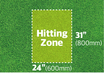 VTrack Golf Simulator Launch Monitor - Overhead