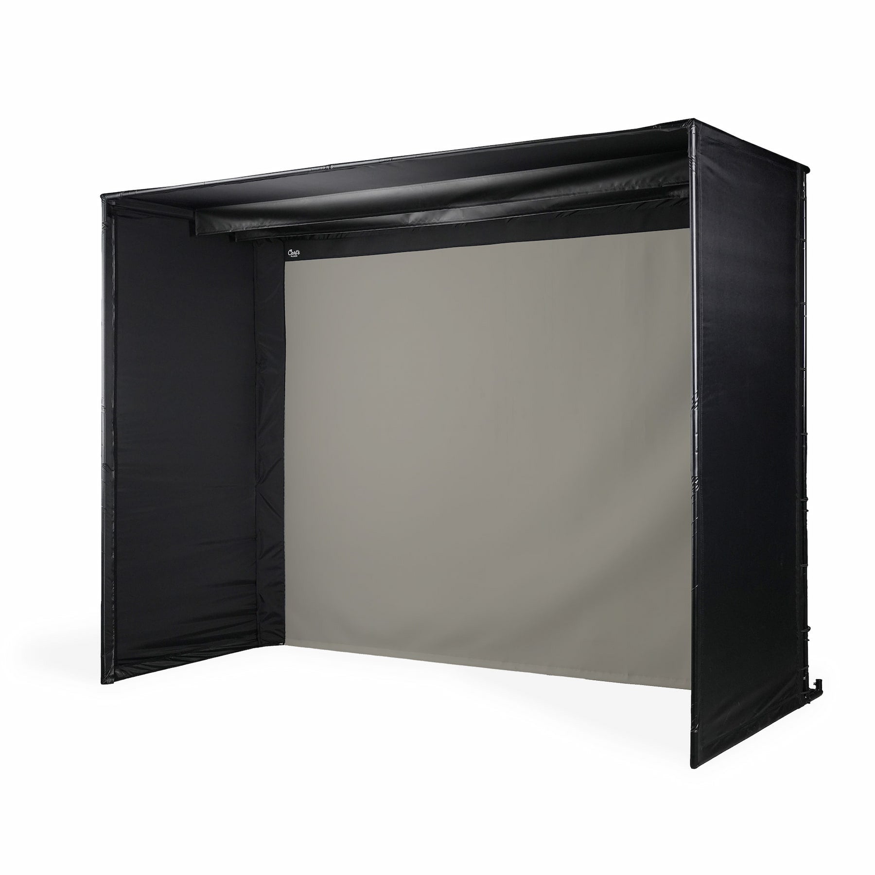 Carl's Place DIY Golf Sim Enclosure with Impact Screen